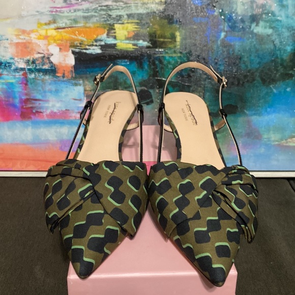 KATE SPADE Marseille Bow Pointed Toe Slingback Pump - Picture 3 of 4